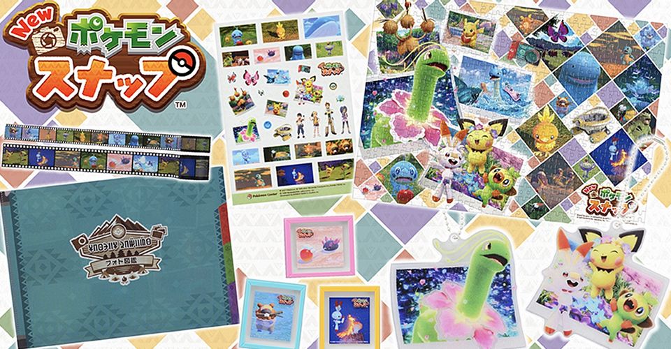 pokemon snap merchandise revealed