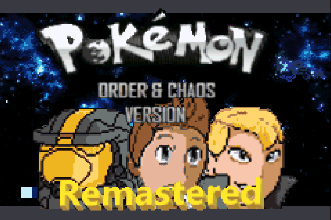 Pokemon Order and Chaos REMASTERED GBA