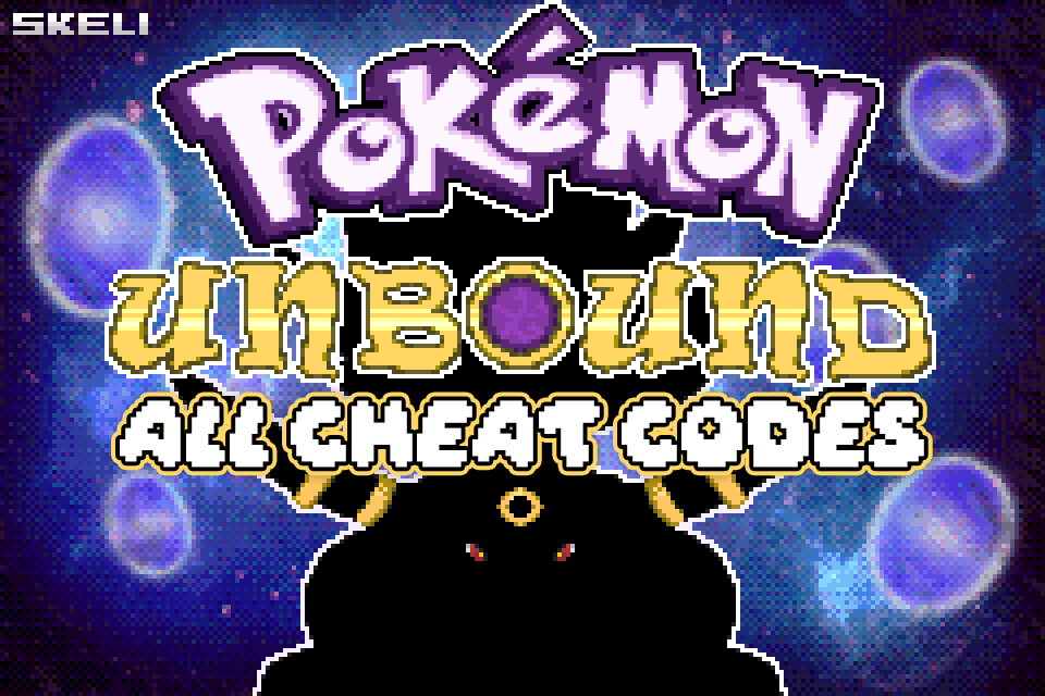 Pokemon Unbound Cheats