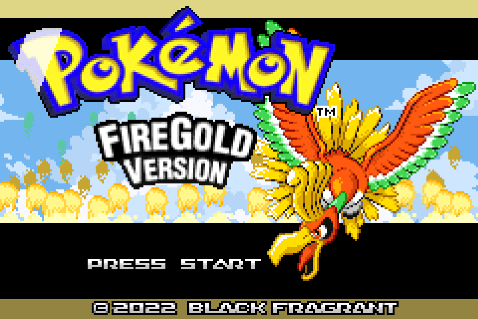 Pokemon Fire Gold GBA