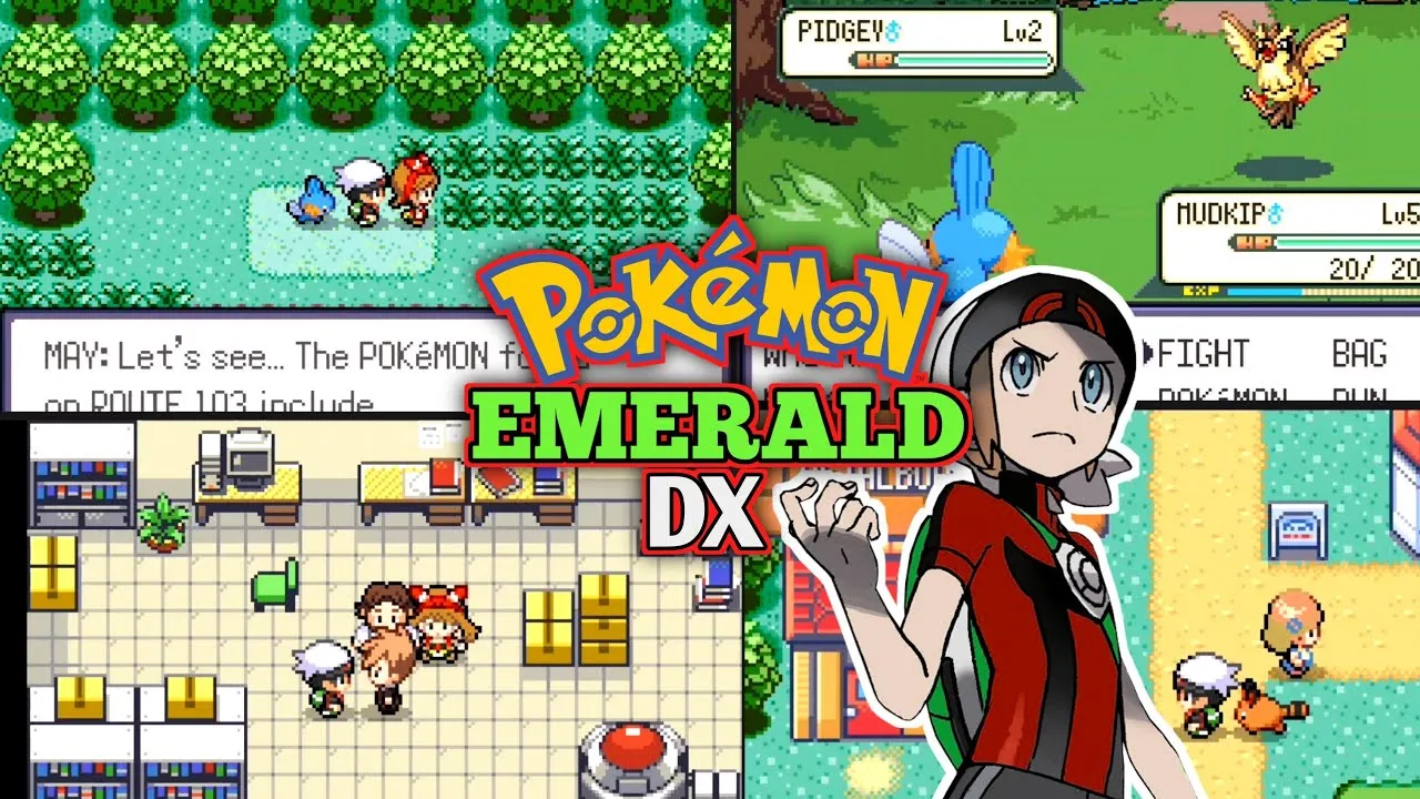 Pokemon Emerald DX GBA
