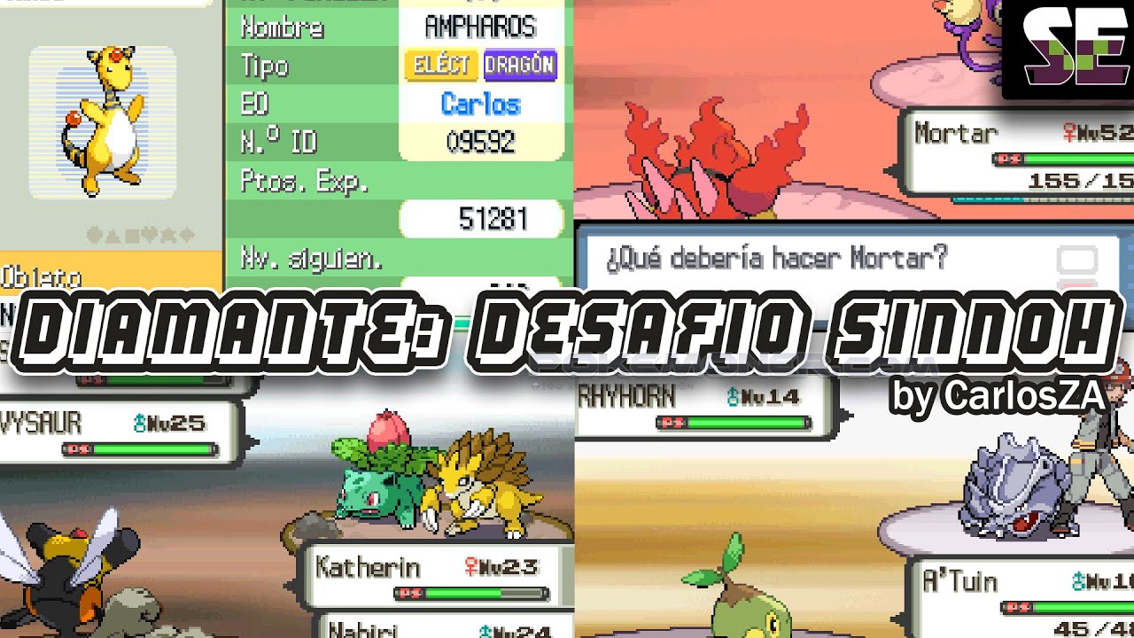 Pokemon Diamante: Desafio Sinnoh
