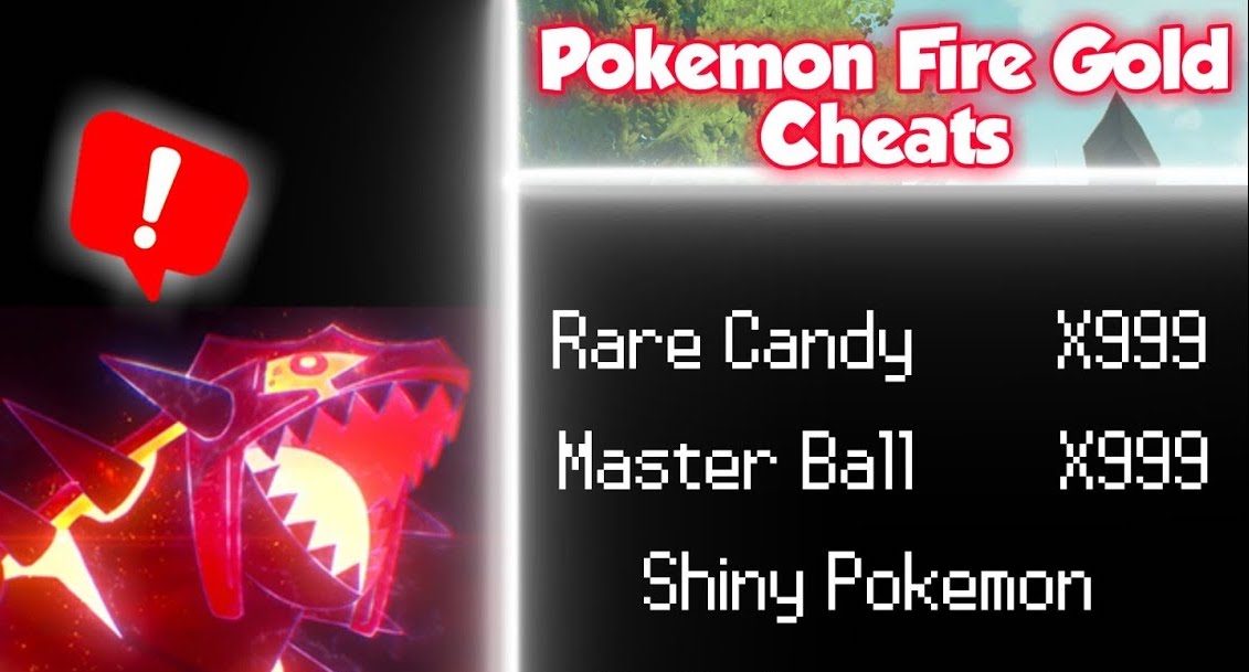 Pokemon Fire Gold Cheats