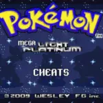 Pokemon Mega Light Platinum Cheats