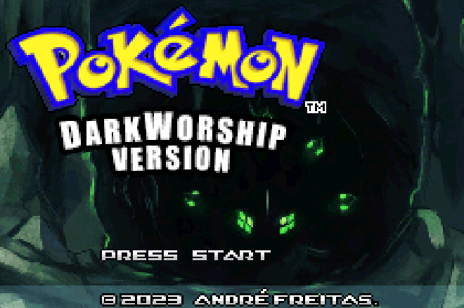 Pokemon Dark Worship GBA