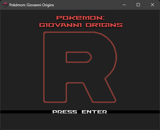 Pokemon Giovanni Origins RPGXP FanGame