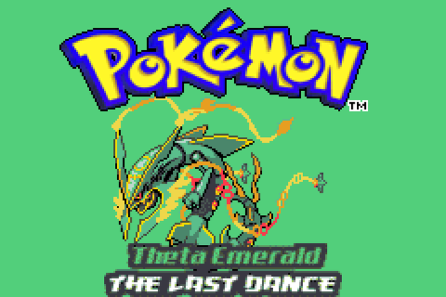 Pokemon Theta Emerald The Last Dance GBA