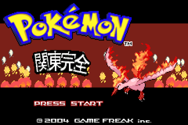 Pokemon Kanto Complete GBA