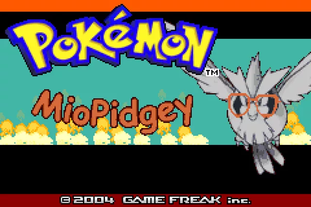 Pokemon ShortScyther & MioPidgey GBA