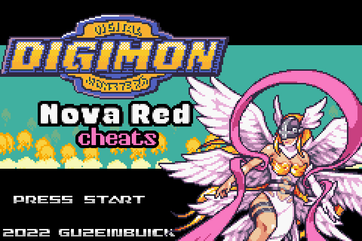 Digimon Nova Red Cheats (GameShark & Code Breaker)