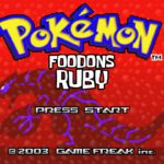 Pokemon Foodon Ruby