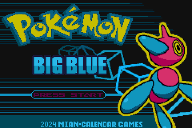 Pokemon Big Blue GBA