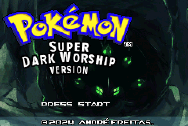 Pokemon Super Dark Worship GBA