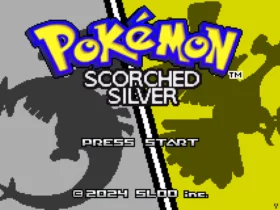 Pokemon Scorched Silver GBA