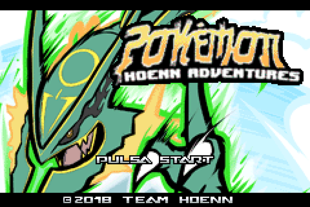 Pokemon Mega Hoenn Adventures GBA