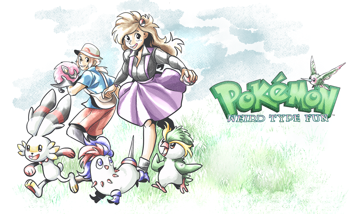 Pokemon Weird Type Fun GBA