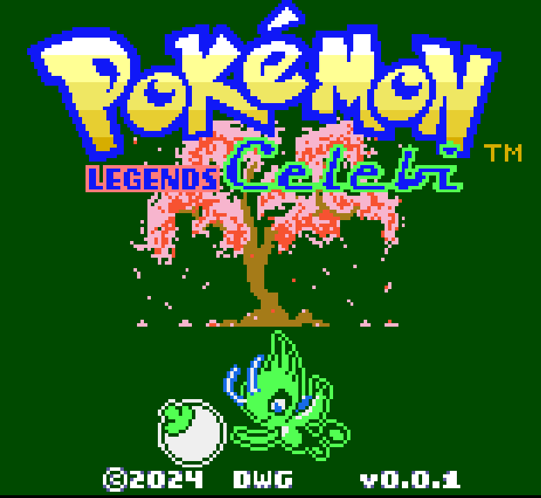 Pokemon Legends Celebi GBC