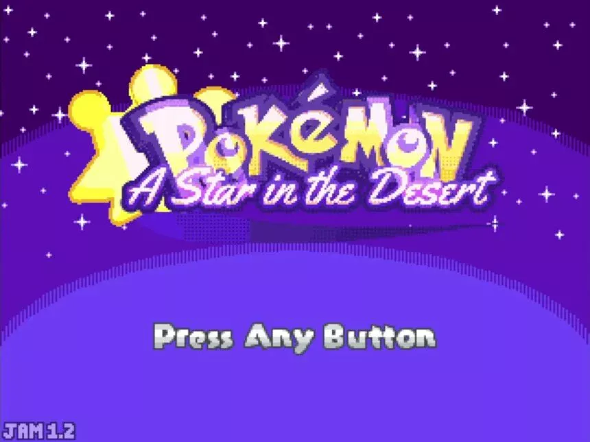 Pokemon A Star in the Desert (RPGXP)