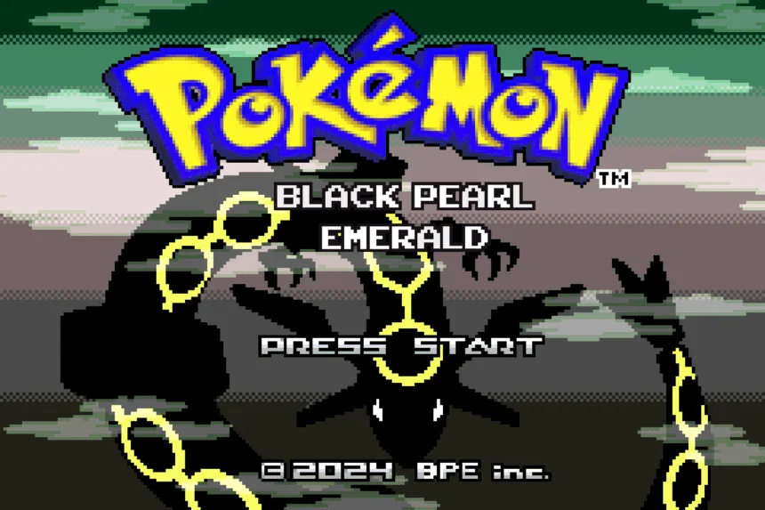Pokemon Black Pearl Emerald GBA