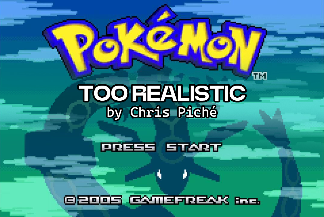 Pokemon Too Realistic GBA