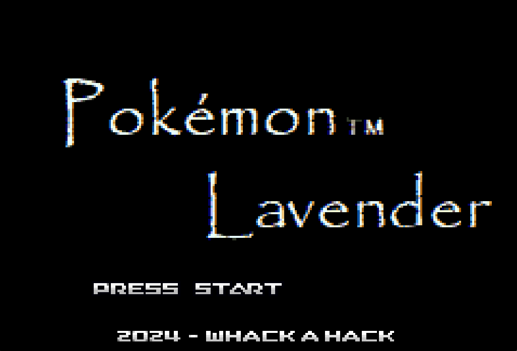 Pokemon Lavender GBA