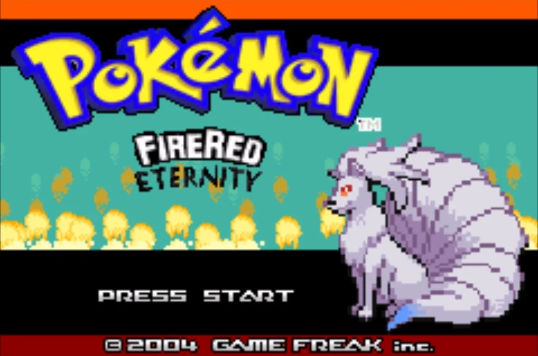Pokemon FireRed Eternity GBA