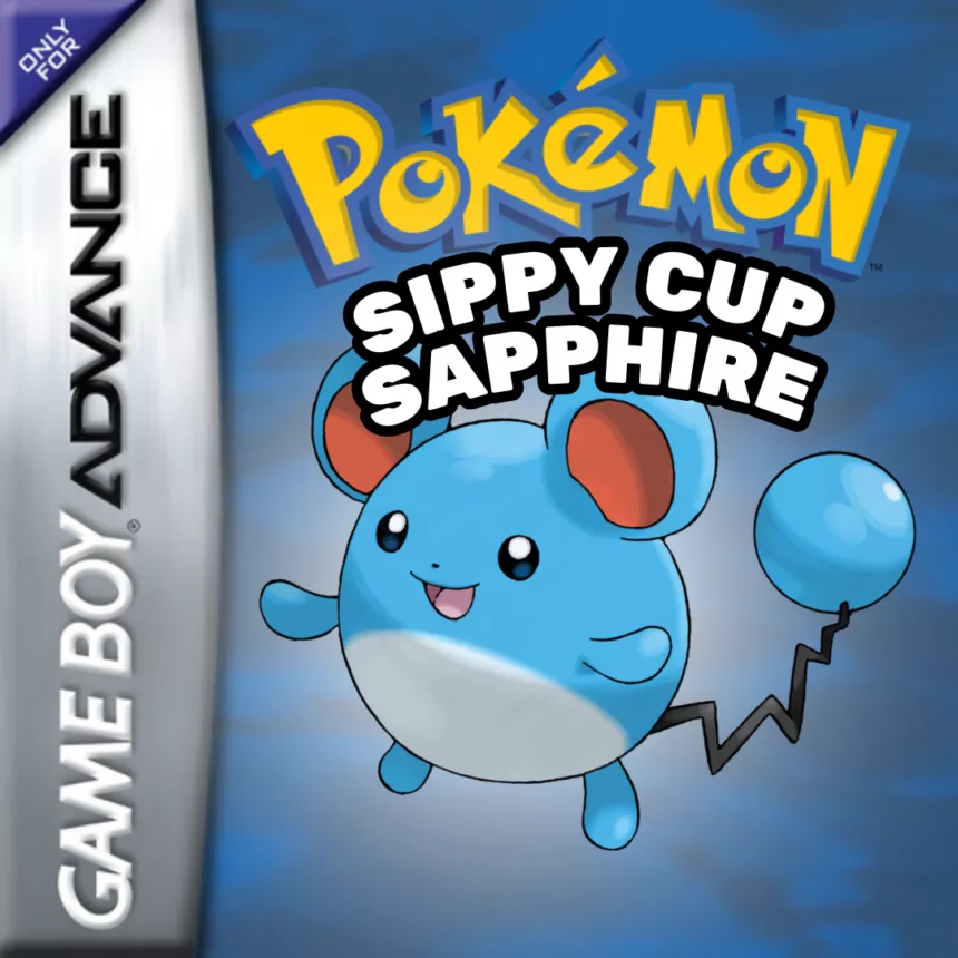 Pokemon Sippy Cup Sapphire GBA
