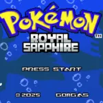 Pokemon Royal Sapphire GBA