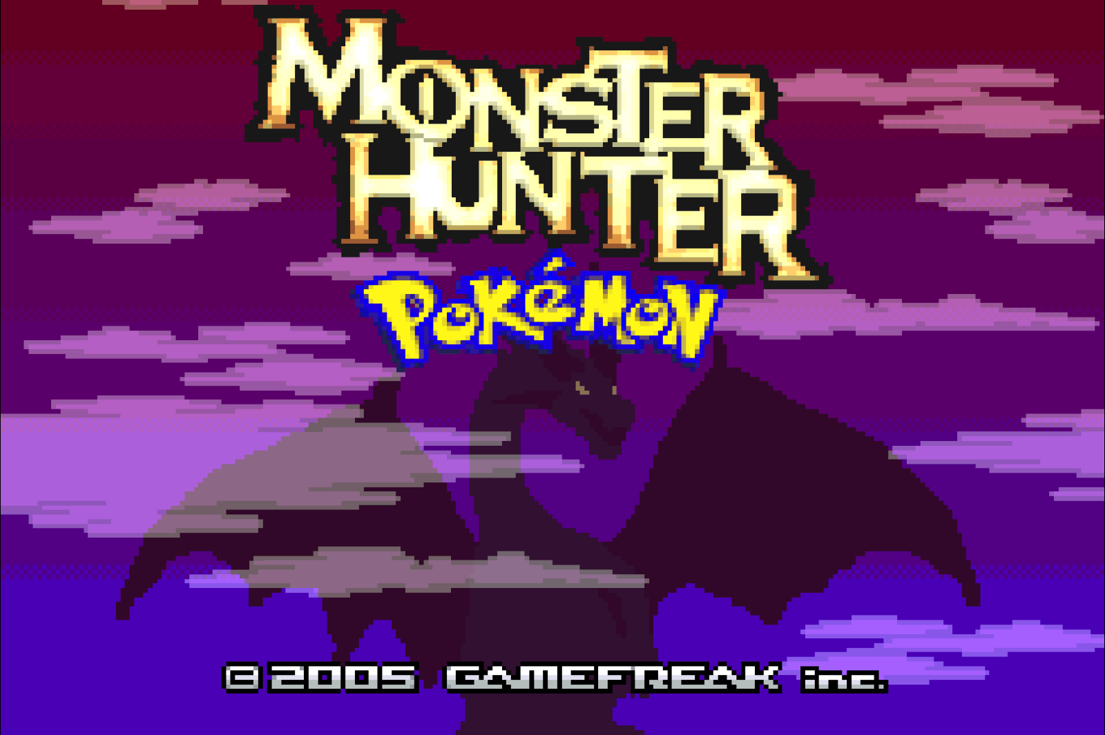 Pokemon Monster Hunter Emerald GBA