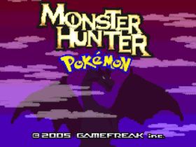 Pokemon Monster Hunter Emerald GBA