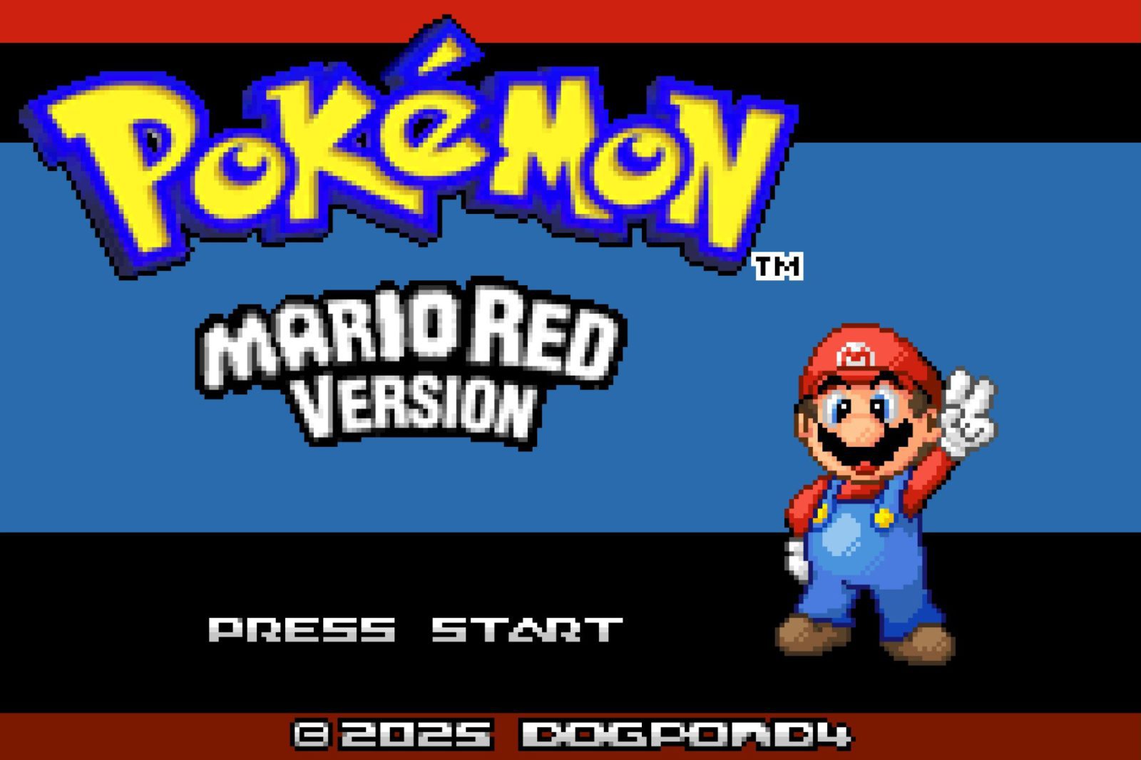 Pokemon Mario Red & Luigi Green GBA