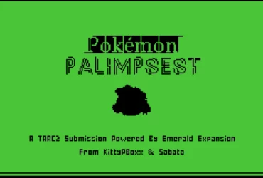 Pokemon Palimpsest GBA