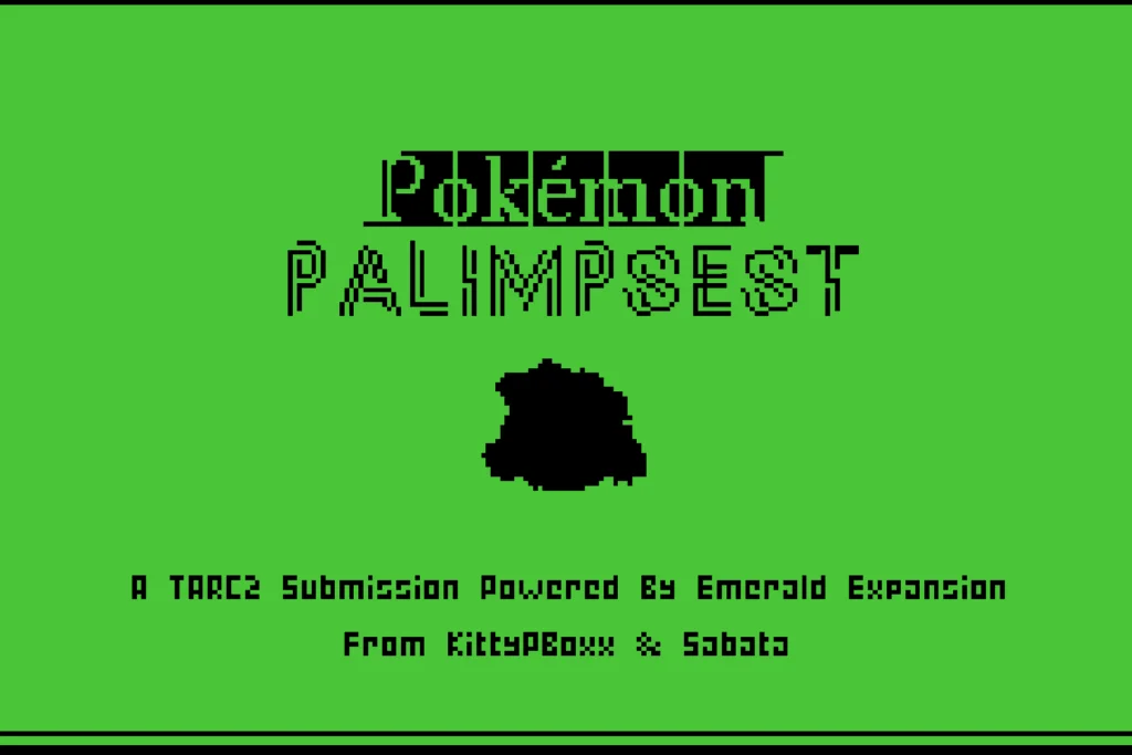 Pokemon Palimpsest GBA