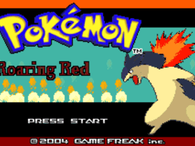 Pokemon Roaring Red GBA