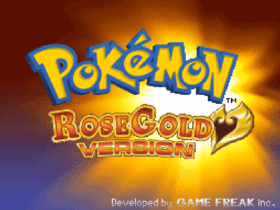 Pokemon Rose Gold