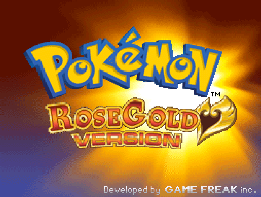 Pokemon Rose Gold