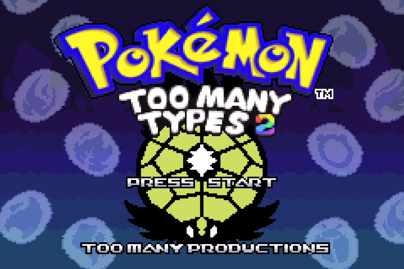 Pokemon Too Many Types 2 GBA