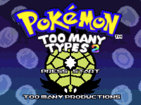 Pokemon Too Many Types 2 GBA