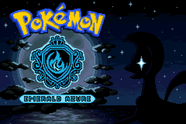 Pokemon Emerald Azure GBA