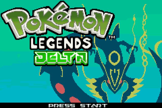 Pokemon Legends Delta GBA